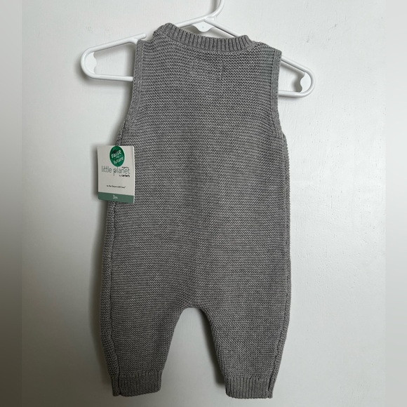 NWT 3M Organic Little Planet Button Up Outfit - Picture 3 of 4